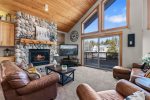 Aspen Lodge, Smart TV in Living Room and Large Front Deck